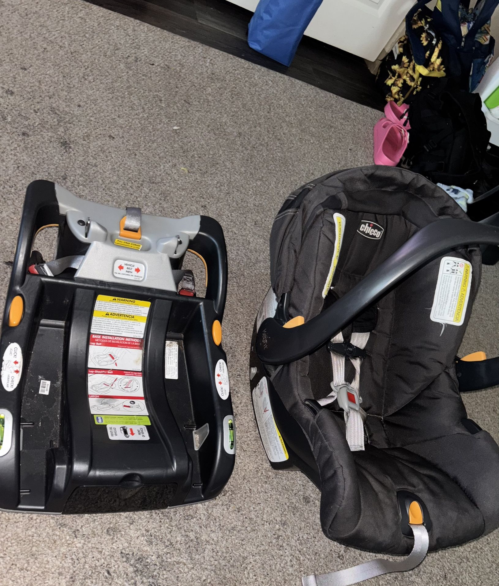 Chicco Car Seat And Stroller