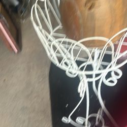 Iron Vintage Hundred Yesr Old Plant Stand 