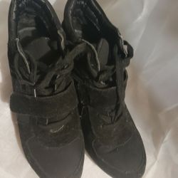 Ladies Boot Wedges Sz 8
