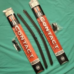 Pair20" Beam Wiper Blades, ANCO A20OE:P,  Champion CH-20-OE. Fits certain trucks Ford, Chevy, Isuzu, Mack, Western Star. Some cars Volvo, Jeep, BMW