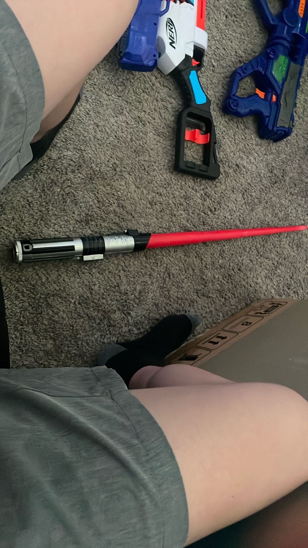 red light saber
