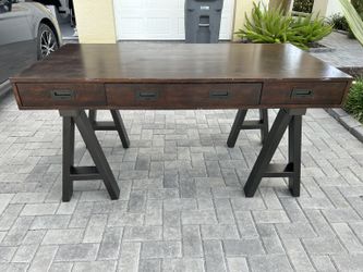 60" Office Desk with 3 Drawers