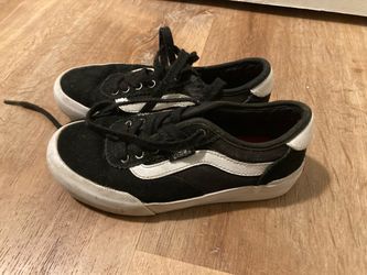 Black Vans Sneakers - Size 2 Youth