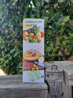 Stainless dig fruit kit