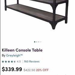 Killeen console table