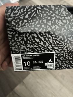 Jordan 3 Retro White/ Midnight Navy