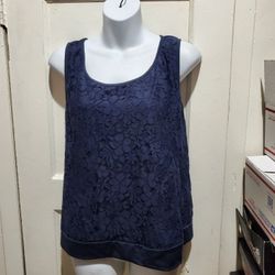 Womens Sleeveless Tank Tops Summer Knit Sweater Vest Tops Size XL