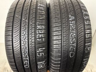 2 tires 235 45 18 pirelli p zero all season like new