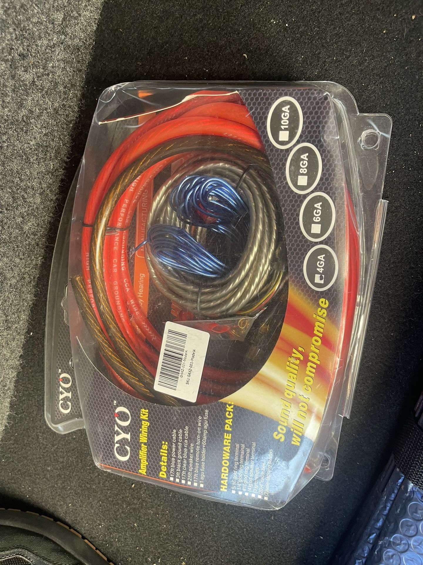 Amplifier Wire kit New & 700w Amplifier New