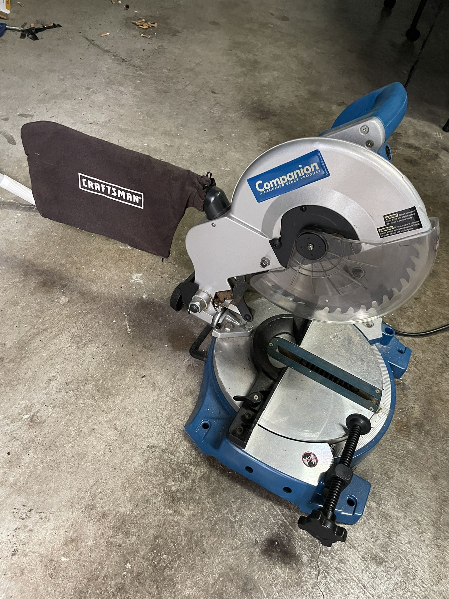 Companion miter deals saw