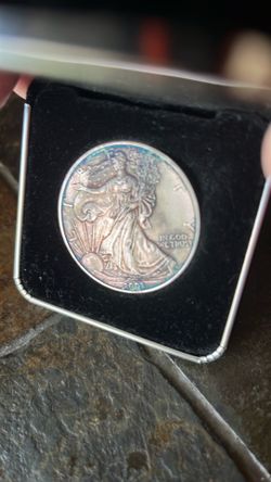 2003 SILVER EAGLE TONER - Uncirculated in OGP!