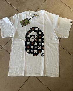 White Louie BapeTee