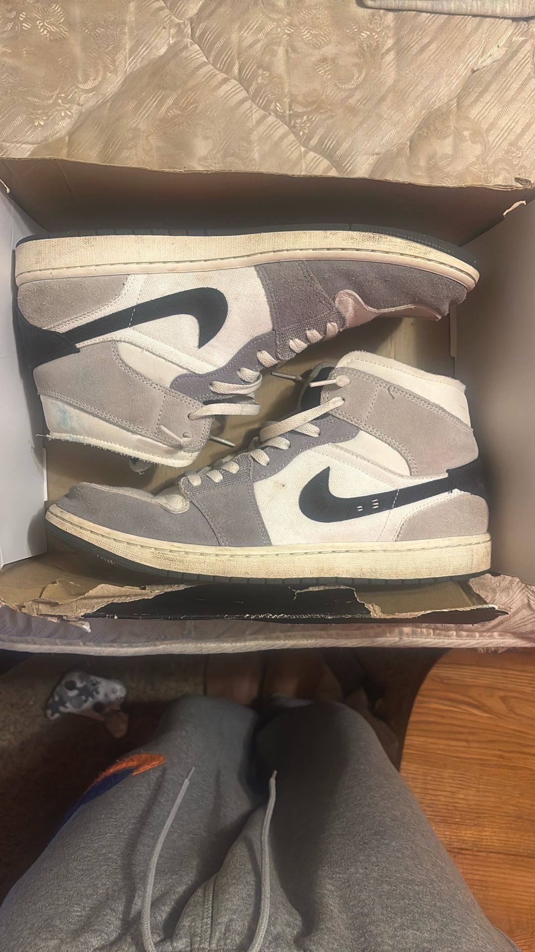 Size 13 Air Jordan 1 Mid SE CRAFT