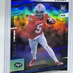 2022 PANINI - PRESTIGE FOOTBALL Garrett Wilson Rookie No. 151 /299