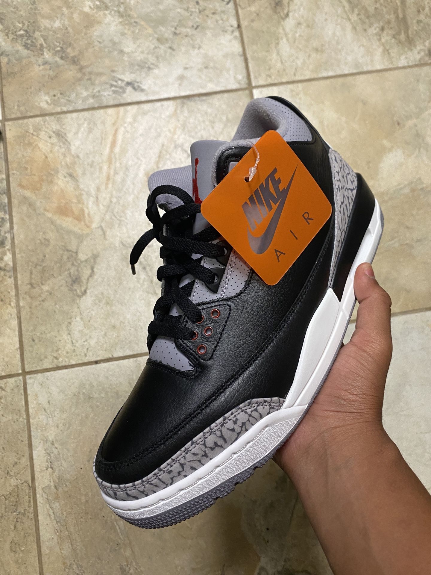 jordan 3s “black cements”