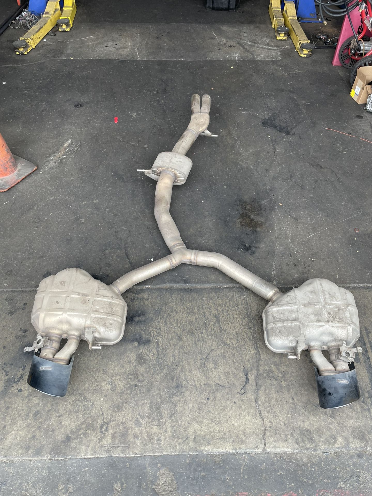 Audi RS5 Stock OEM Exhaust 
