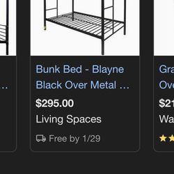 Bunk Bed “Twin”