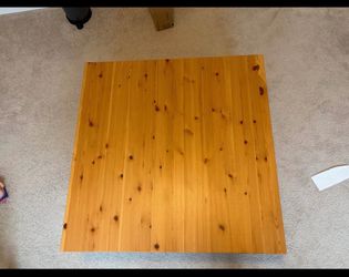 Ikea coffe tablePine Wood Table Top