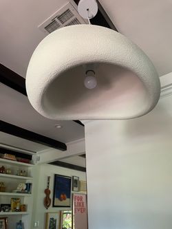 Textured Dome Pendant Lamp