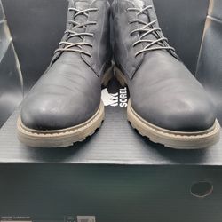 Sorel Black Leather Boots 