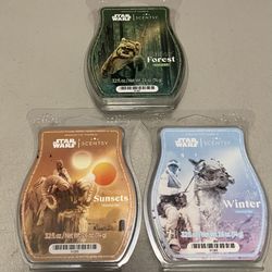 SCENTSY STAR WARS WAX BAR SET