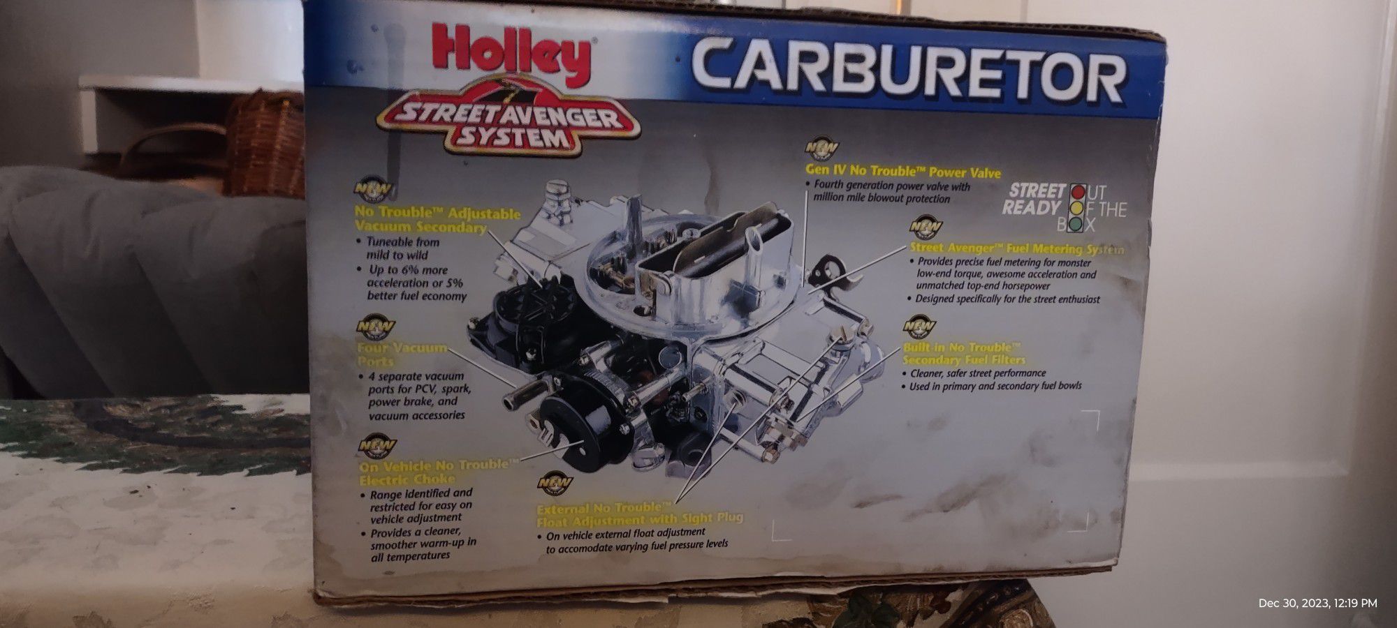 Holly,, Racing Carburetor 4 Barrel
