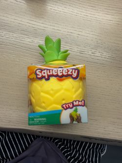Sunny days squeezy pineapple squishy