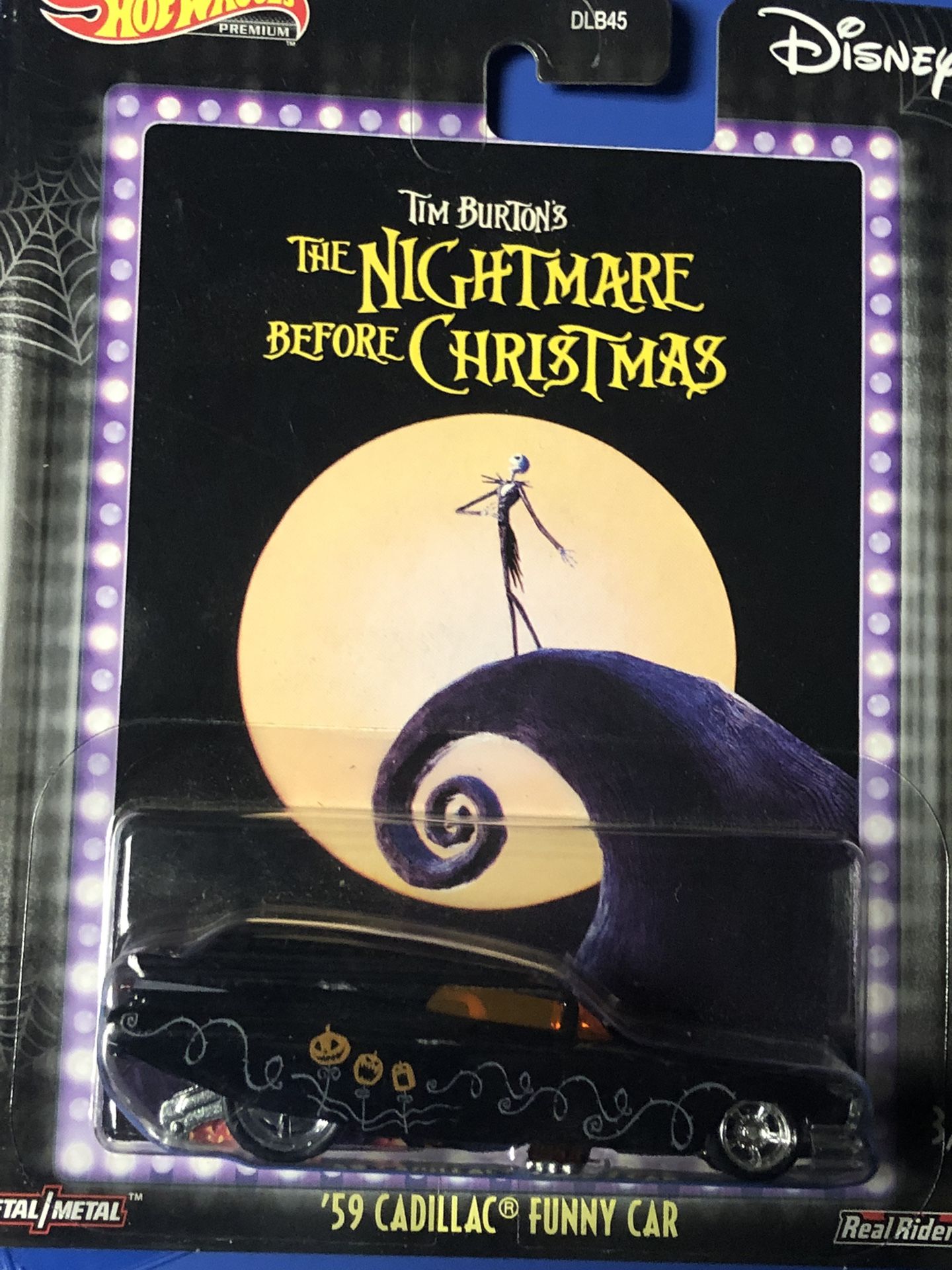 Disney Nightmare before Christmas. Funny Car.