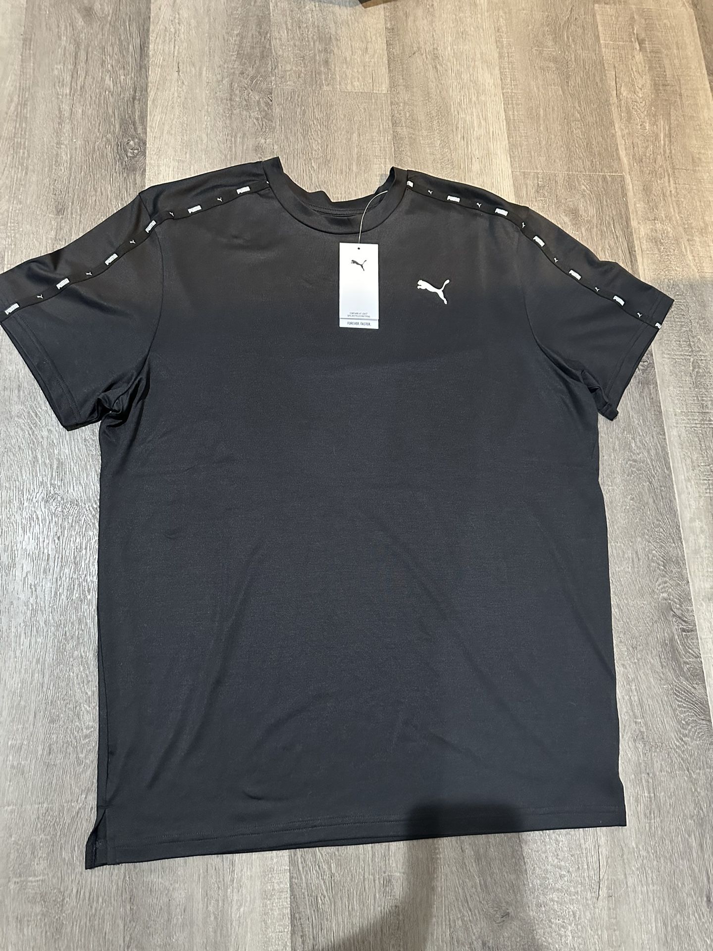 Camisa Negra De Puma, Talla L