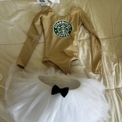 Toddler Starbucks Costume 