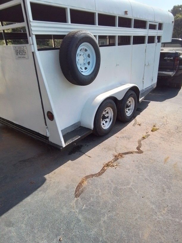 Ponderosa Cattle/Horse Trailer 