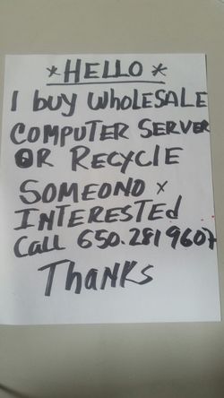 Computers Server Recycle