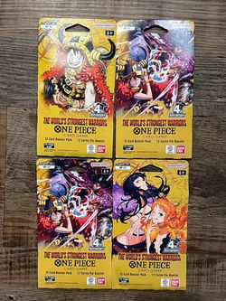 The World's Strongest Warriors Sleeved Booster Pack (OP17)