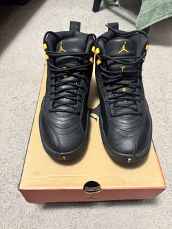VNDS JORDAN 12 BLACK TAXI SIZE 11