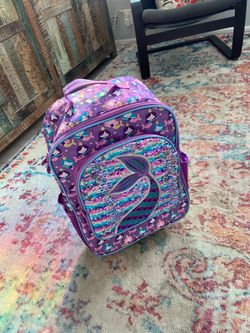 Kids mermaid suitcase