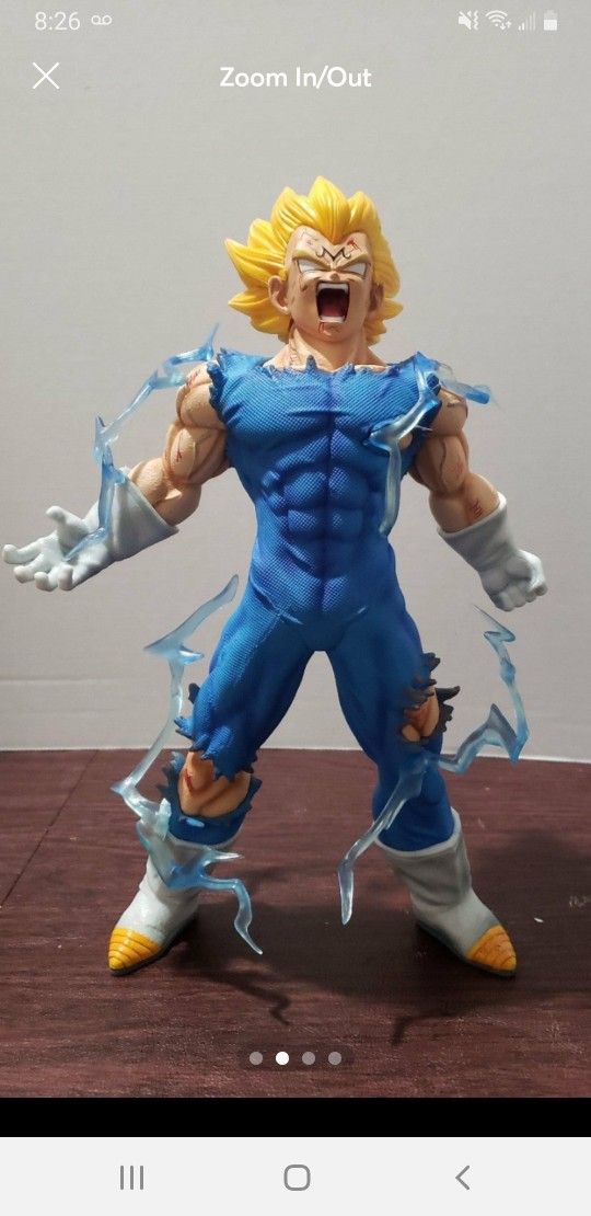 Dragonball Z Self-Destruct Majin Vegeta Collection Figure - Demonized Vegeta IV