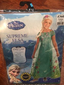 Frozen Elsa costume