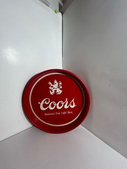 Vintage Coors metal tray