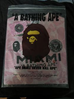 BAPE X Inter Miami CF Pink Camo Tee