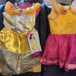 New Belle Dress and a Fancy Nancy dress with heels
