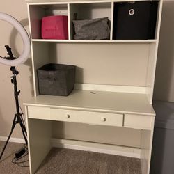 Desk With Storage 2 Piece 