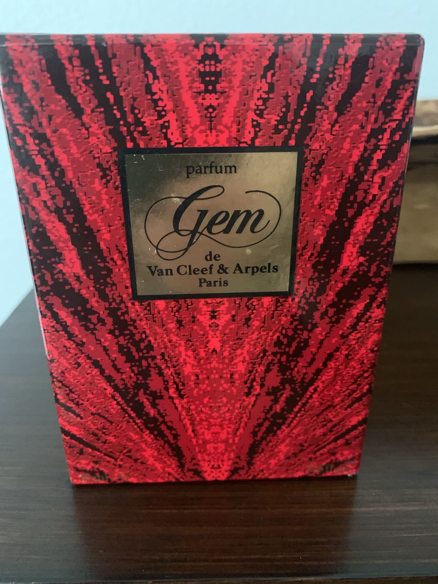 Gem Van Cleef & Arpels pure parfum 15 ml. Vintage 1987. Sealed bottle