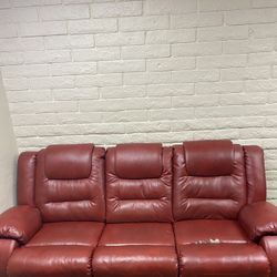 Red Furniture Couch/Laying Couch