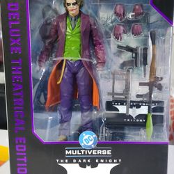 Mcfarlane Dark Night Deluxe Theatrical Edition Joker
