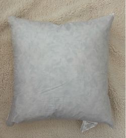 Anthropologie 18x18 square feather down pillow insert