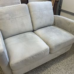 Light Blue Love Seat