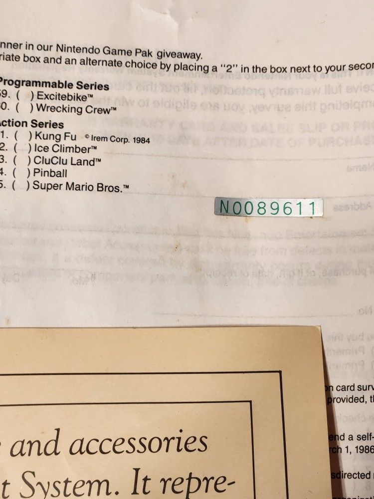 WTB: Retro Nintendo NES Console