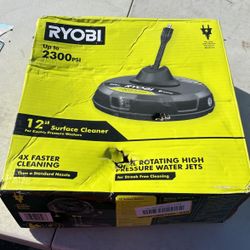 Ryobi 12” Surface Cleaner For Electric Pressure Washer