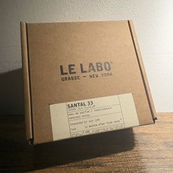 Le Labo Santal 33 Eau de Parfum 3.4oz/100ml