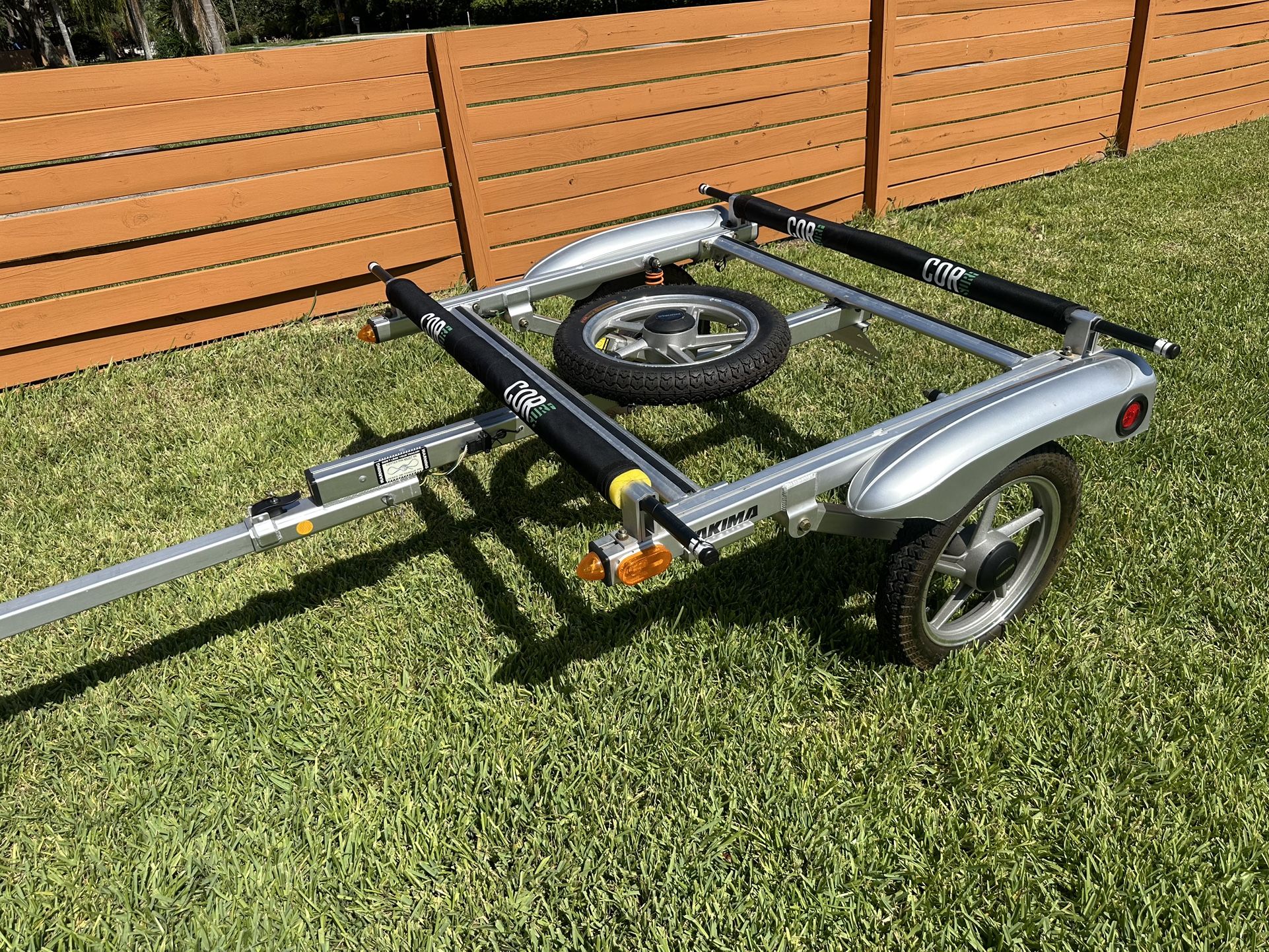 Yakima Rack and Roll kayak trailer